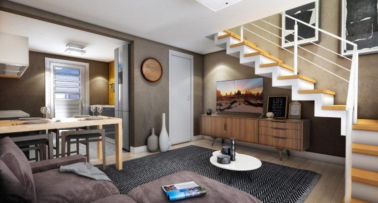 Imagem Casa de Condomínio com 2 Quartos à Venda, 50 m² em Parque Monjolo - Cotia
