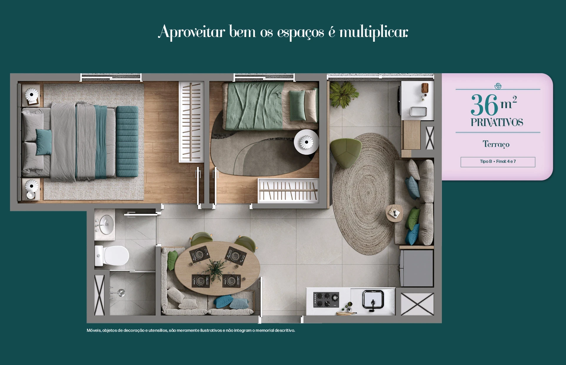 Imagem Apartamento com 1 Quarto à Venda, 36 m² em Santa Maria - Osasco