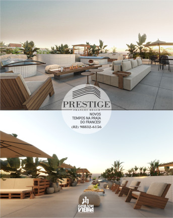 Foto do imóvel: Apartamento com 1 Quarto à Venda, 46 m² em Praia do Francês - Marechal Deodoro