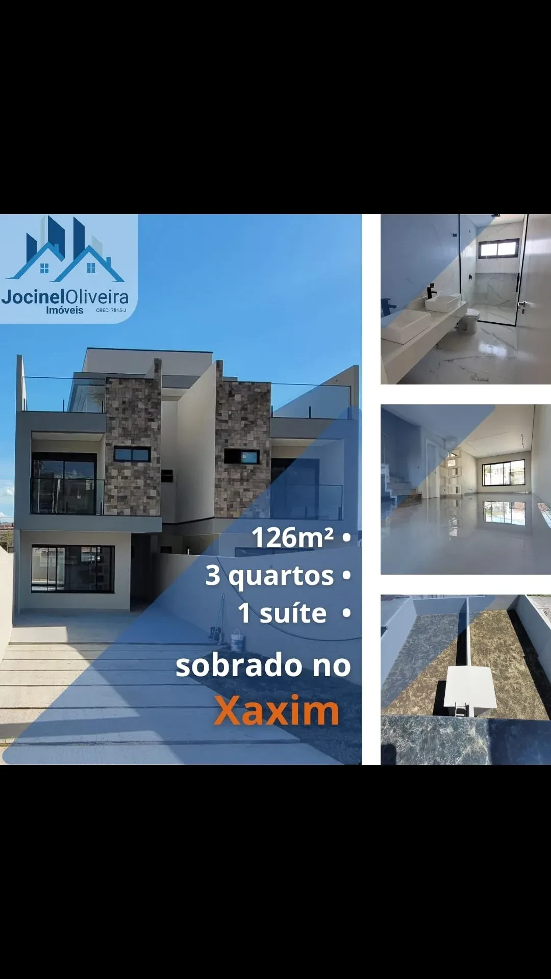 Imagem Sobrado com 3 Quartos à Venda, 100 m² em Xaxim - Curitiba
