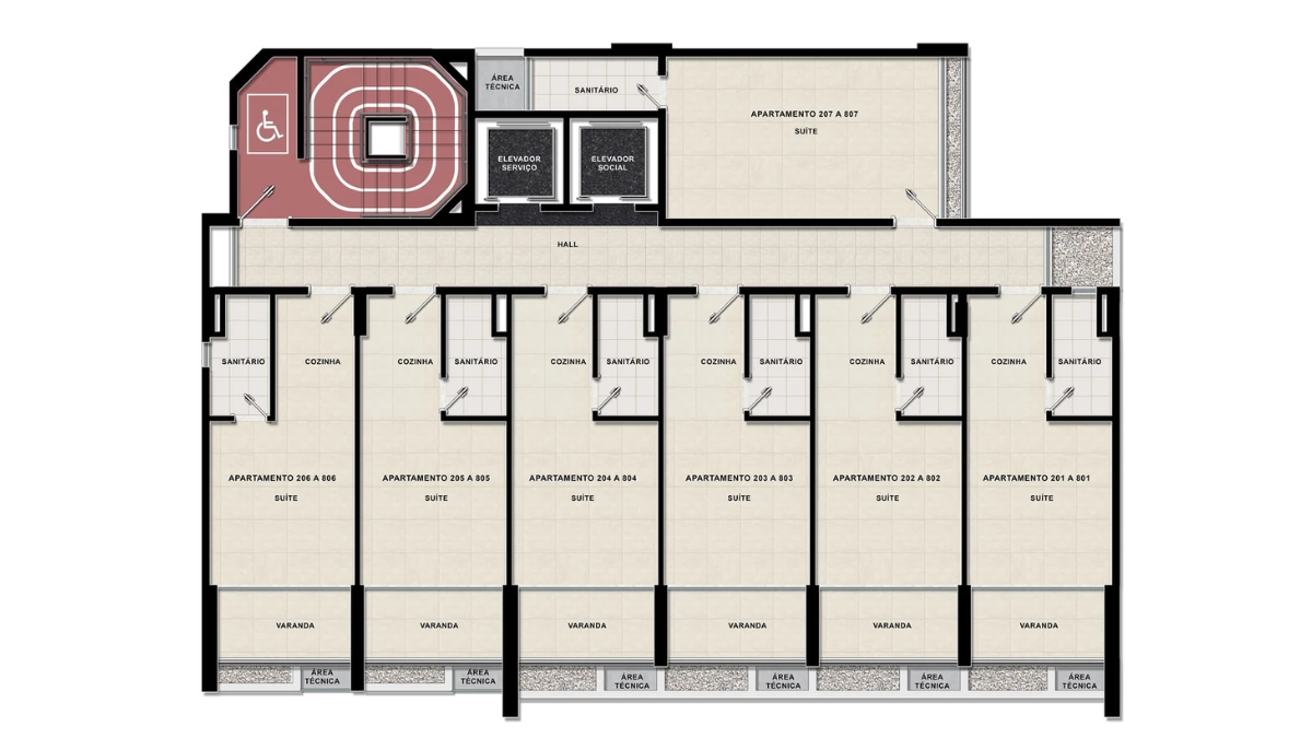 Imagem Studio com 1 Quarto à Venda, 23 m²em Barra - Salvador