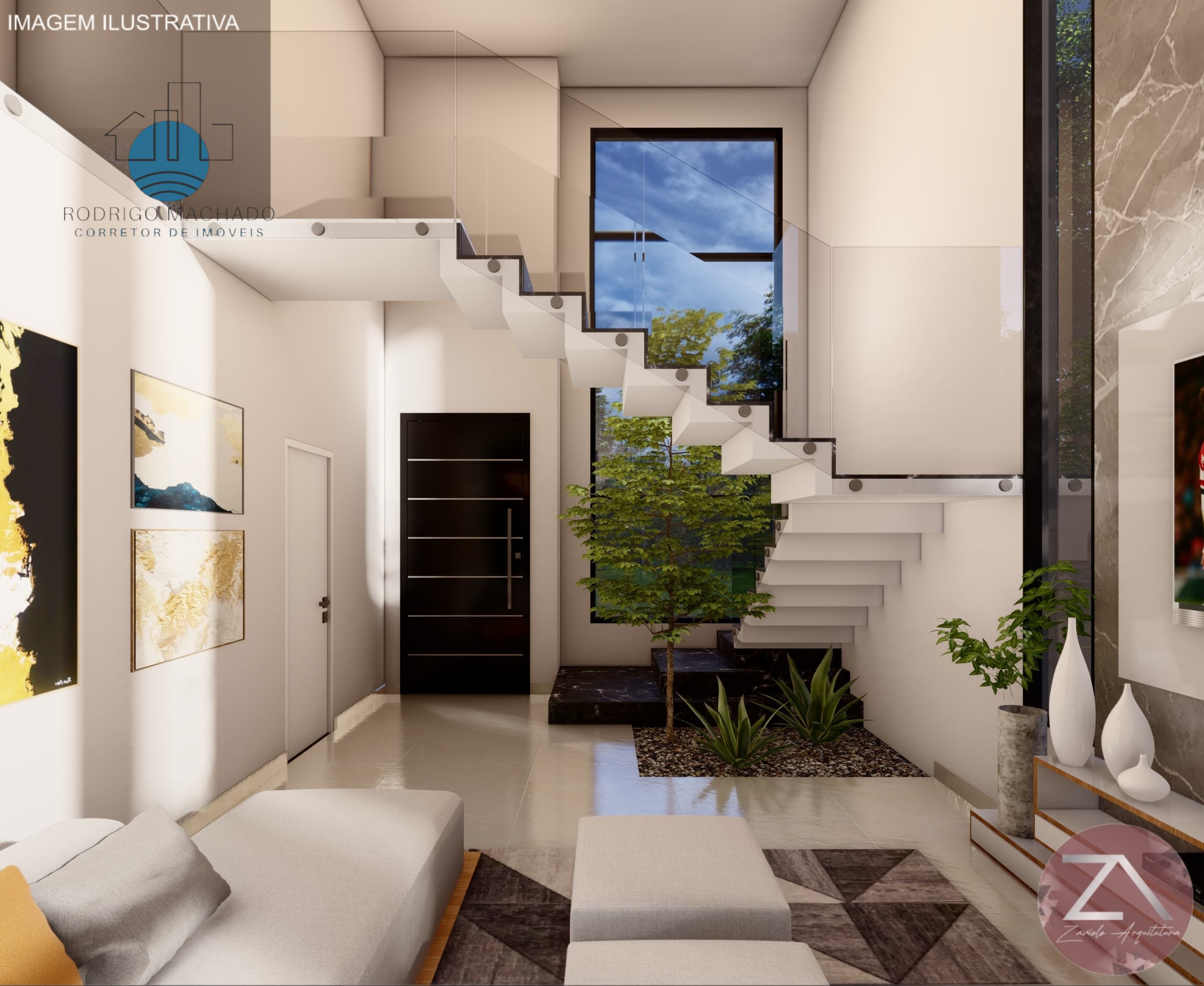 Imagem Sobrado com 4 Quartos à Venda, 244 m² em Loteamento Nossa Senhora do Sion - Atibaia