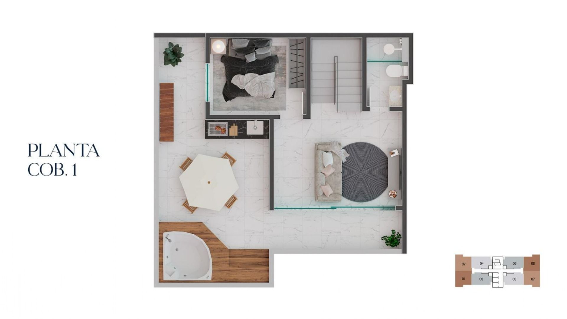 Imagem Apartamento com 2 Quartos à Venda, 56 m² em Boa Vista - Juiz de Fora