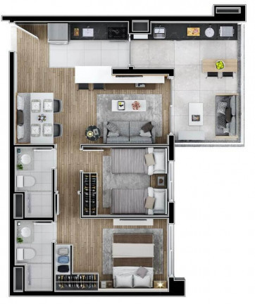 Imagem Apartamento com 2 Quartos à Venda, 66 m² em Paraíso - São Paulo