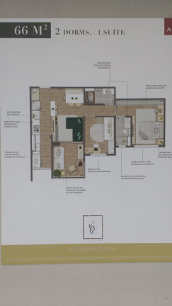 Imagem Apartamento com 2 Quartos à Venda, 69 m² em Santo Amaro - São Paulo