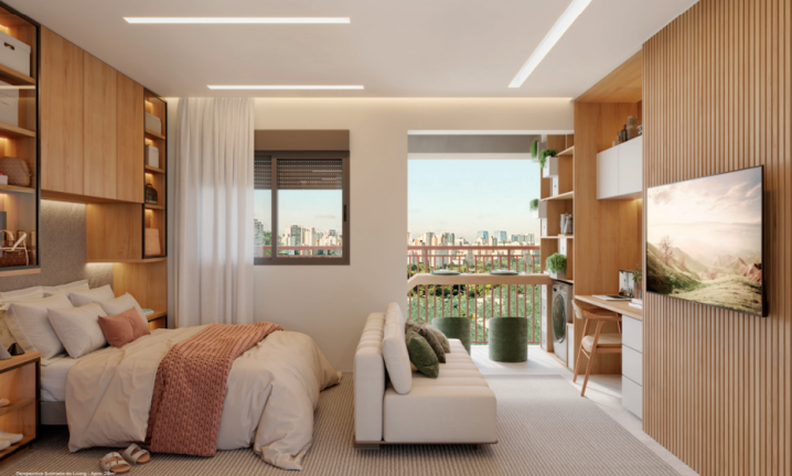 Imagem Apartamento com 2 Quartos à Venda, 43 m² em Brooklin Paulista - São Paulo
