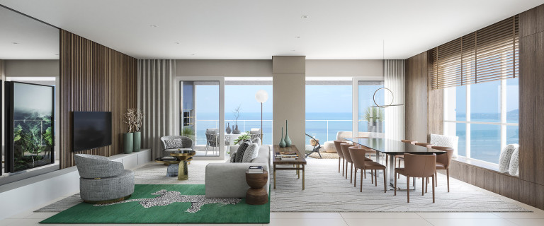 Imagem Apartamento com 4 Quartos à Venda, 213 m² em Meia Praia - Itapema