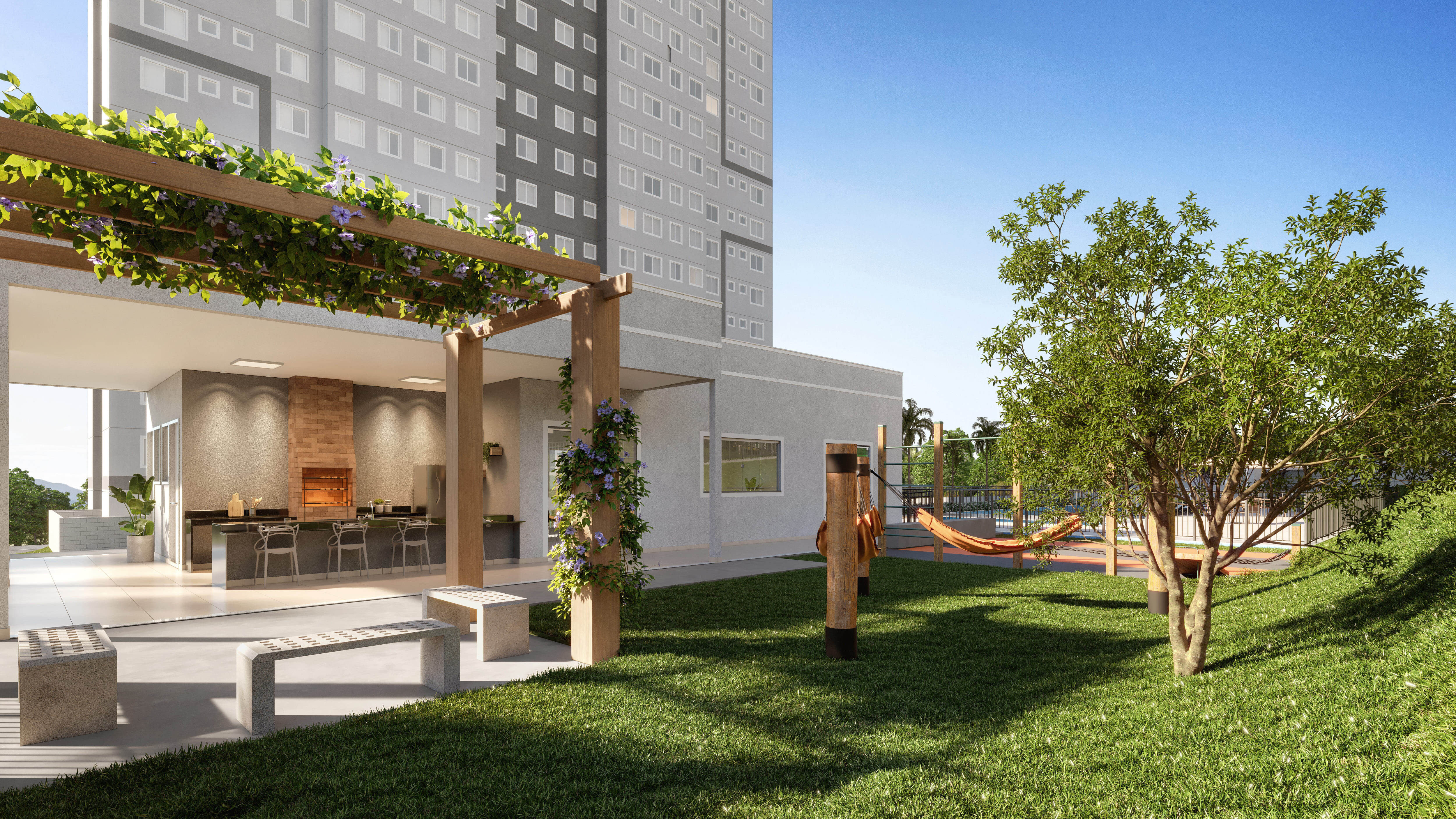 Imagem Apartamento com 2 Quartos à Venda, 49 m² em Três Barras - Contagem