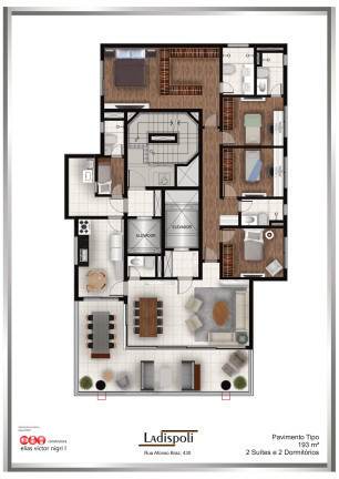 Imagem Apartamento com 3 Quartos à Venda, 195 m² em Vila Nova Conceição - São Paulo