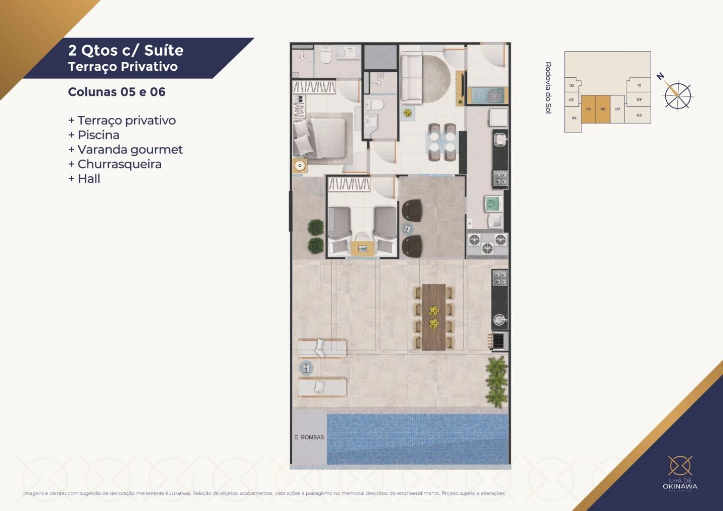 Imagem Apartamento com 2 Quartos à Venda, 58 m² em Praia de Itaparica - Vila Velha