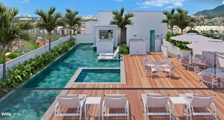 Imagem Apartamento com 2 Quartos à Venda, 43 metro em Taquara - Rio de Janeiro
