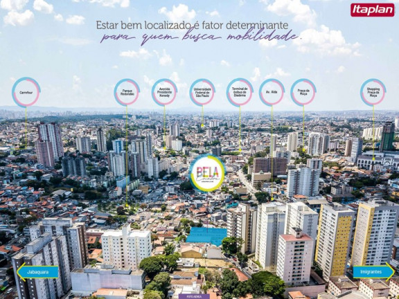 Imagem Apartamento com 1 Quarto à Venda, 37 m² em Centro - Diadema