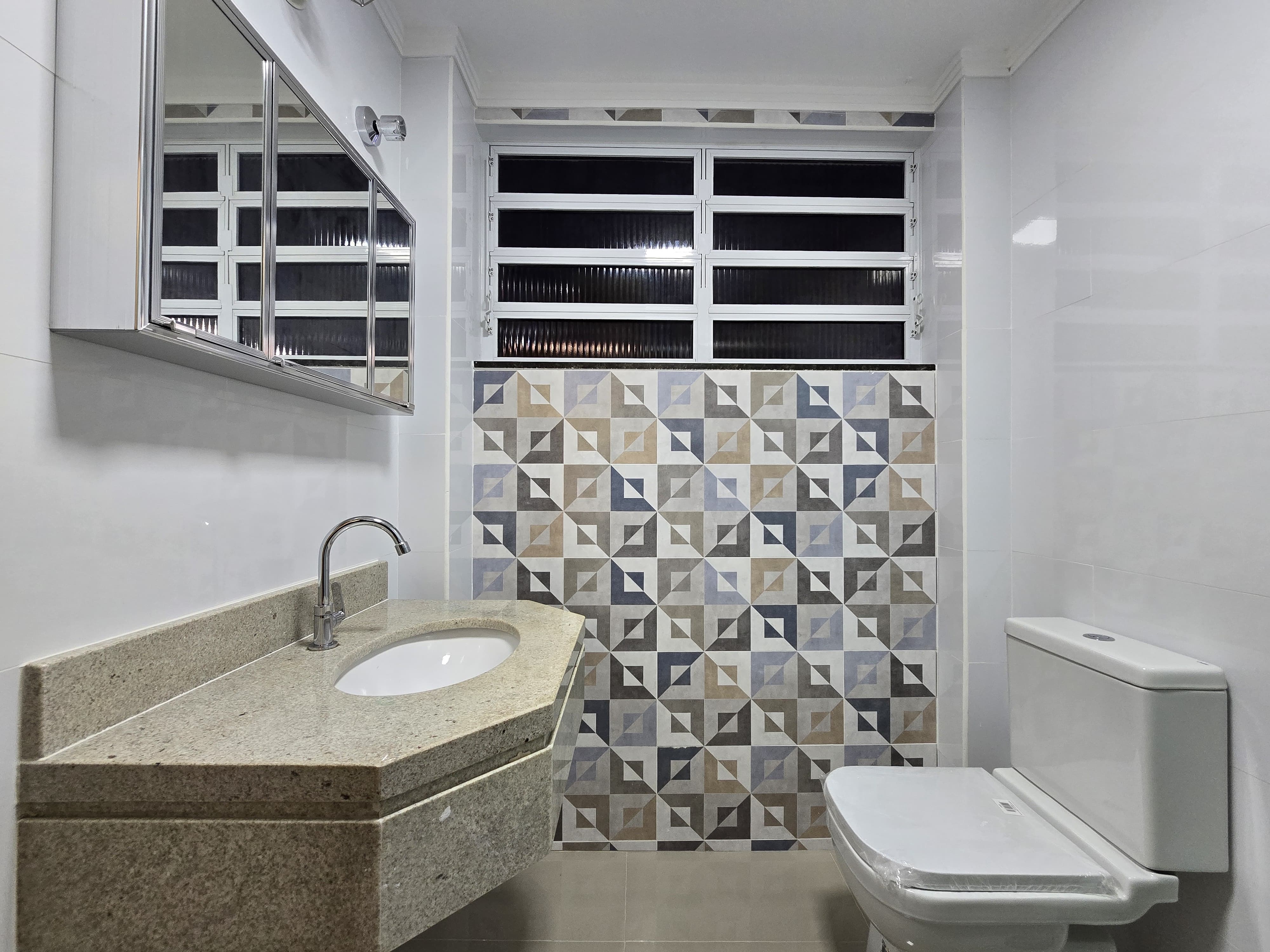 Foto do imóvel: Apartamento com 3 Quartos à Venda, 102 m²em Campo Grande - Santos