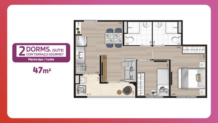 Imagem Apartamento com 2 Quartos à Venda,  em Vila Nova Mazzei - São Paulo