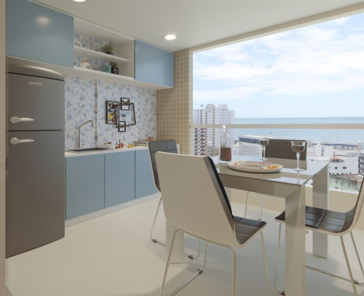 Imagem Apartamento com 2 Quartos à Venda, 81 m² em Ocian - Praia Grande