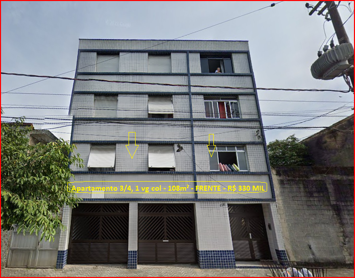 Foto do imóvel: Apartamento com 3 Quartos à Venda, 108 m²em Macuco - Santos