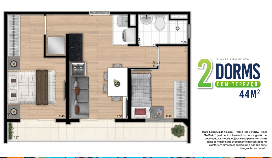 Imagem Studio com 1 Quarto à Venda, 29 m²em Campos Elíseos - São Paulo