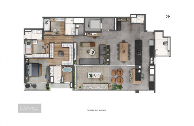 Imagem Apartamento com 4 Quartos à Venda, 180 m²em Alto da Lapa - São Paulo