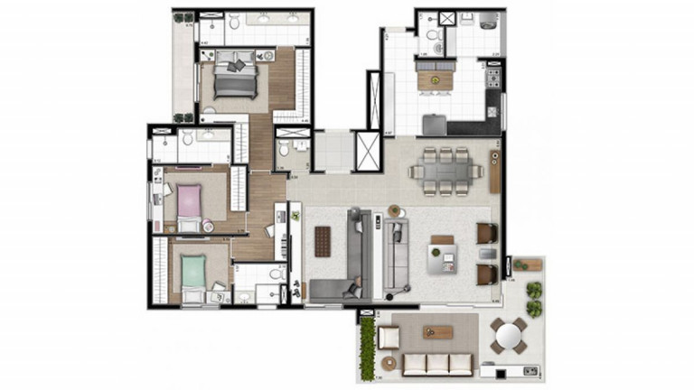 Imagem Apartamento com 3 Quartos à Venda, 116 m² em Sumaré - São Paulo