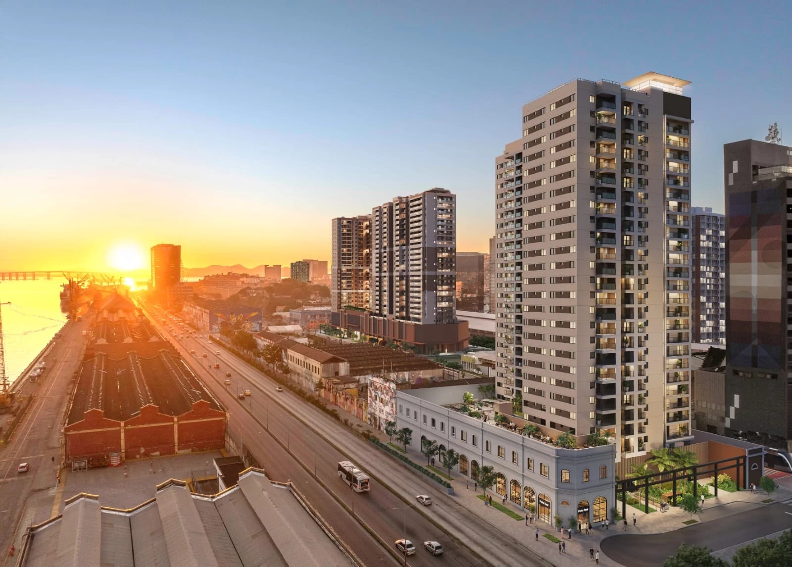 Foto do imóvel: Apartamento com 3 Quartos à Venda, 67 m² em Santo Cristo - Rio de Janeiro