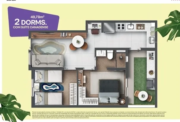 Imagem Casa com 2 Quartos à Venda, 50 metros em Loteamento Floresta - São José dos Campos