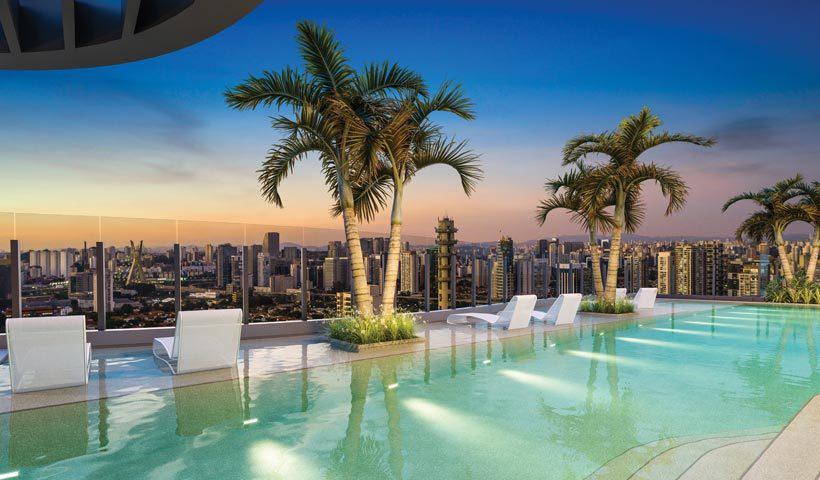 Imagem Apartamento com 1 Quarto à Venda, 32 m²em Brooklin - SÃO PAULO