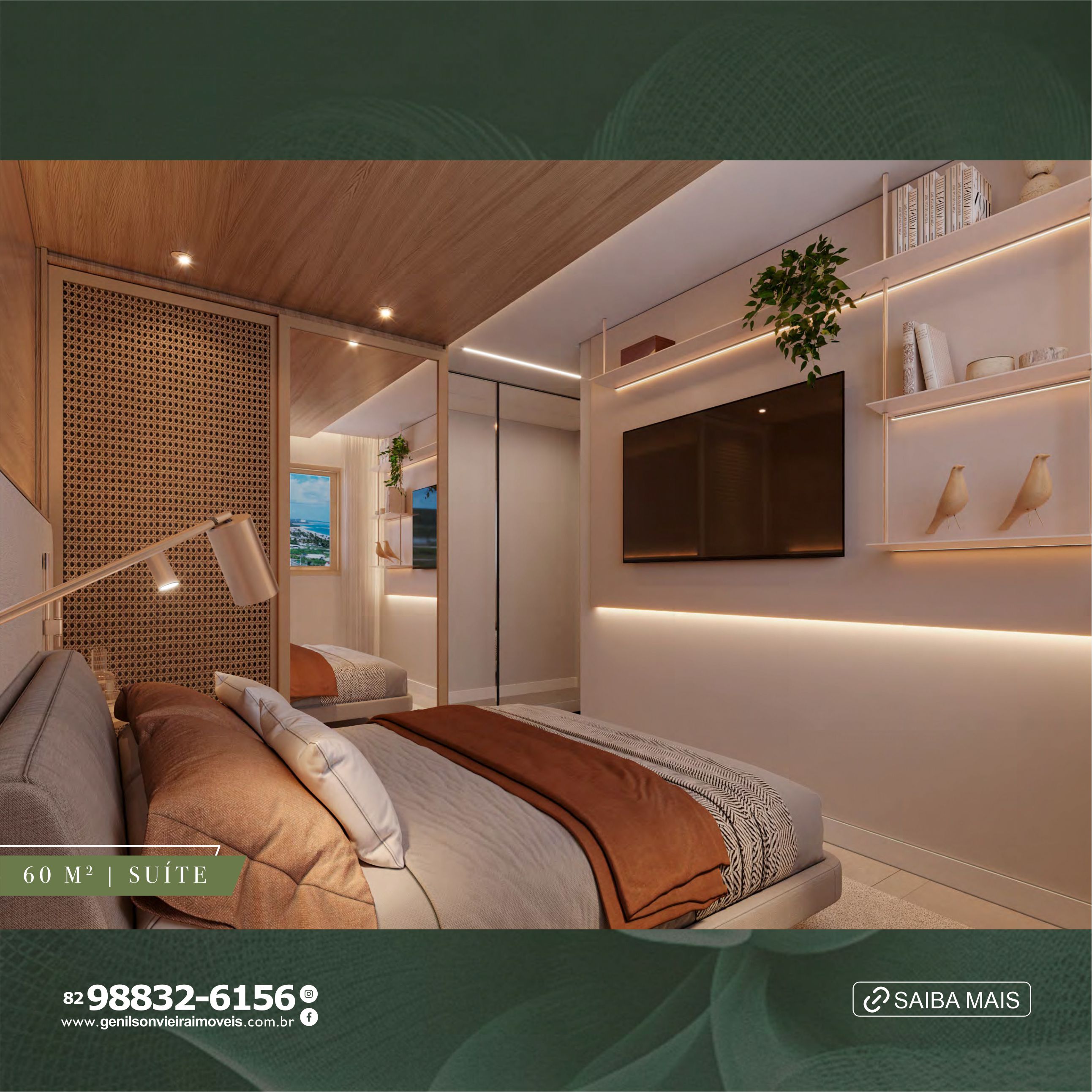 Imagem Apartamento com 2 Quartos à Venda, 59 m²em Cruz das Almas - Maceió