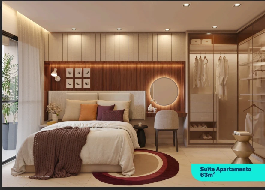 Imagem Apartamento com 3 Quartos à Venda, 63 m² em Cambeba - Fortaleza