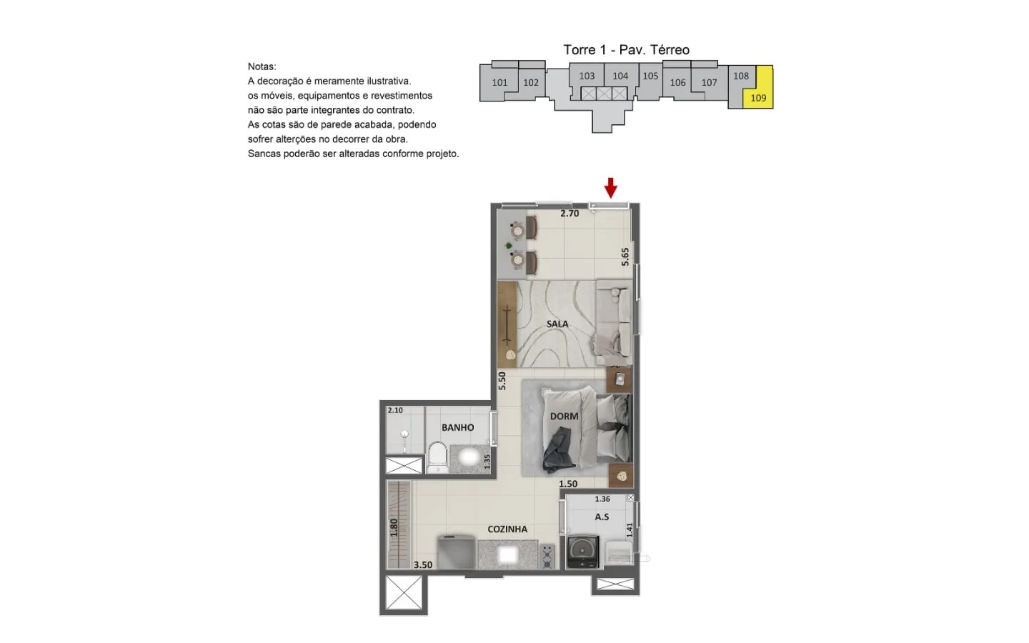 Imagem Apartamento com 1 Quarto à Venda, 34 m² em Barra Olímpica - Rio de Janeiro