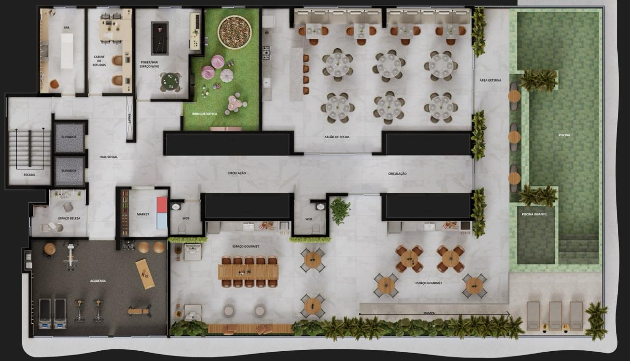 Imagem Apartamento com 2 Quartos à Venda, 57 m² em Intermares - Cabedelo