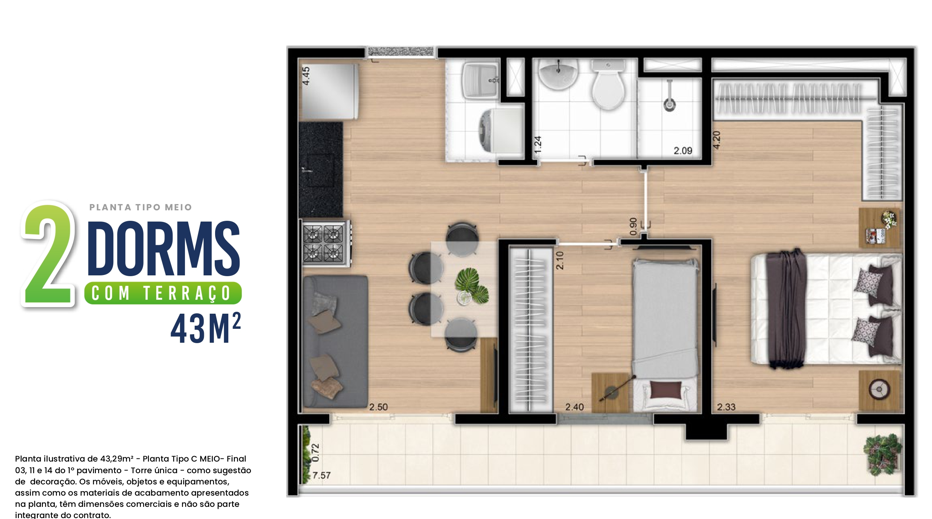 Imagem Studio com 1 Quarto à Venda, 29 m²em Campos Elíseos - São Paulo