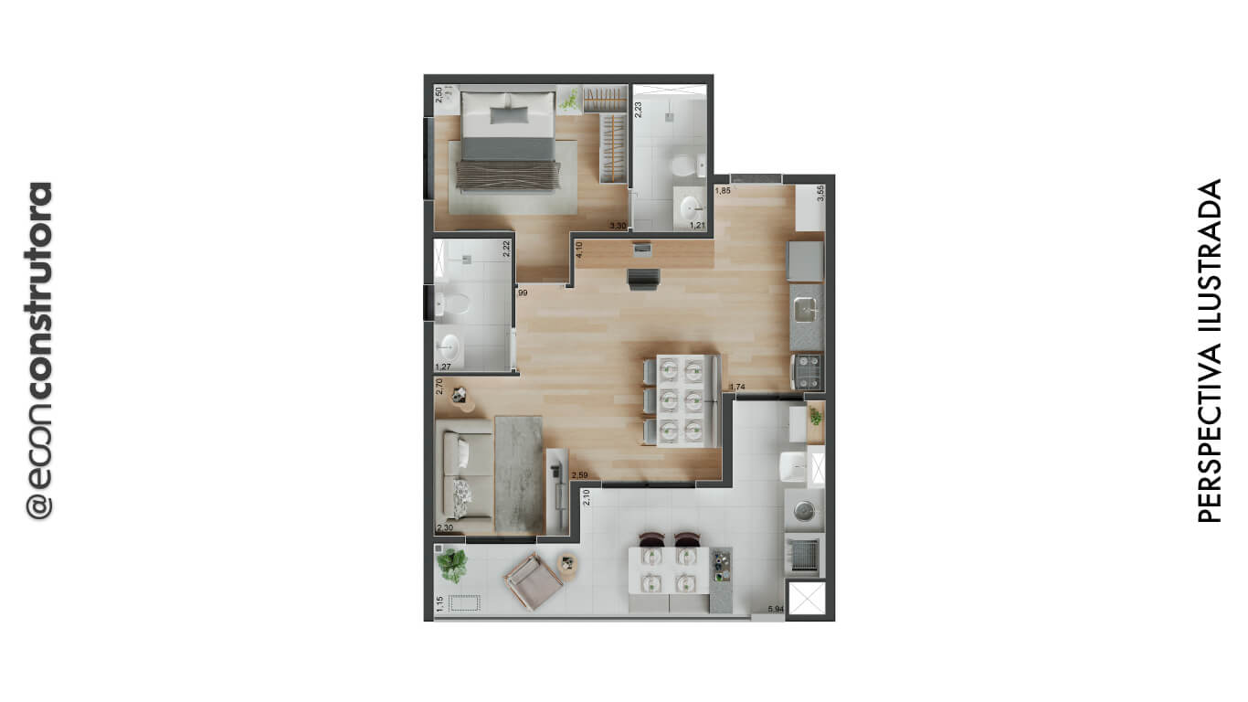 Imagem Apartamento com 2 Quartos à Venda, 44 m²em Vila Olímpia - São Paulo
