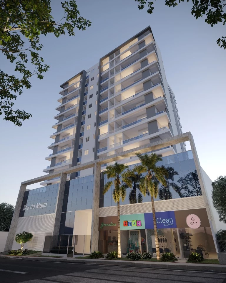 Apartamento com 2 Quartos à Venda, 58 m² em Praia de Itaparica - Vila Velha