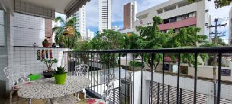 Apartamento com 3 Quartos à Venda, 118 m² em Boa Viagem - Recife