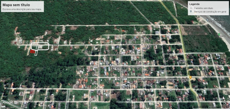 Terreno à Venda, 168 m² em Pontal do Norte - Itapoá