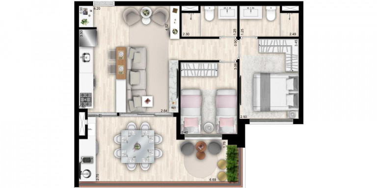 Imagem Apartamento com 2 Quartos à Venda, 85 m² em Vila Mariana - São Paulo