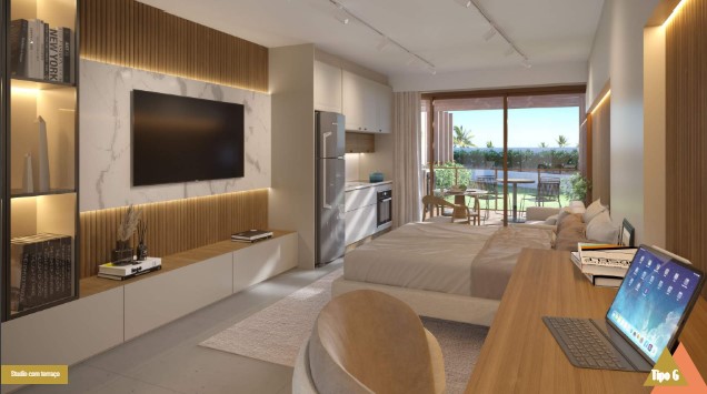 Imagem Apartamento com 1 Quarto à Venda, 32 m² em Pina - Recife