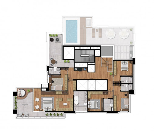 Imagem Apartamento com 4 Quartos à Venda, 337 m² em Vila Gomes Cardim - São Paulo