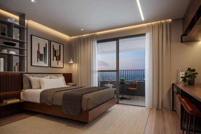 Imagem Studio com 1 Quarto à Venda ou Temporada, 28 m²em Brooklin Novo - São Paulo