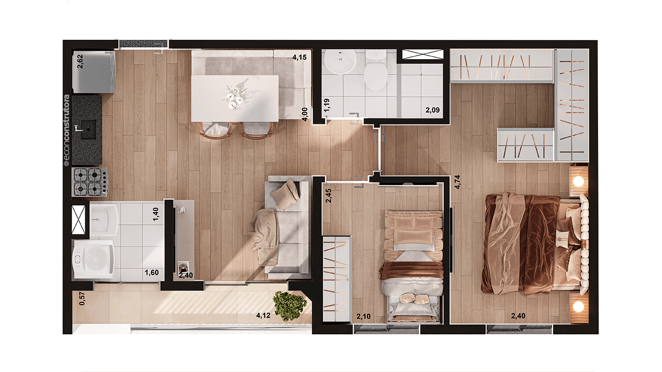Imagem Apartamento com 2 Quartos à Venda, 45 m²em Bairro do Limão - São Paulo