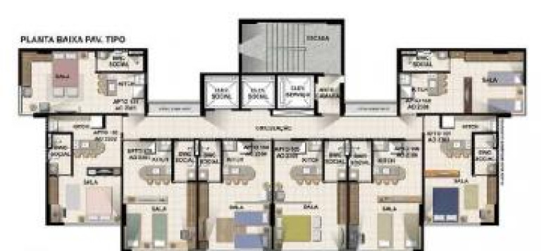 Imagem Apartamento com 1 Quarto à Venda, 24 m² em Boa Viagem - Recife