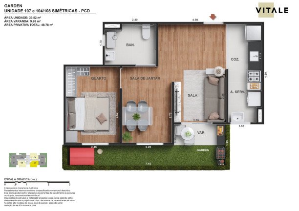 Imagem Apartamento com 2 Quartos à Venda, 42 m² em Vila Kosmos - Rio de Janeiro