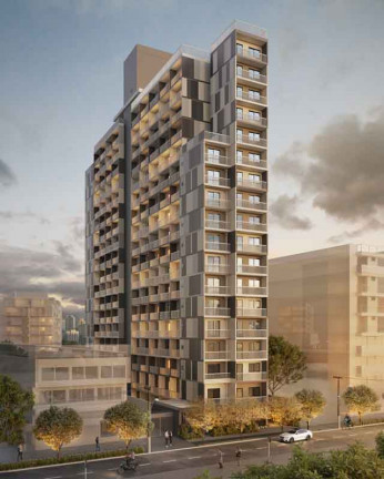 Apartamento com 1 Quarto à Venda, 31 m² em Santo Amaro - São Paulo