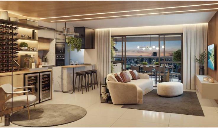 Imagem Apartamento com 3 Quartos à Venda, 107 m² em Jardim das Acácias - São Paulo