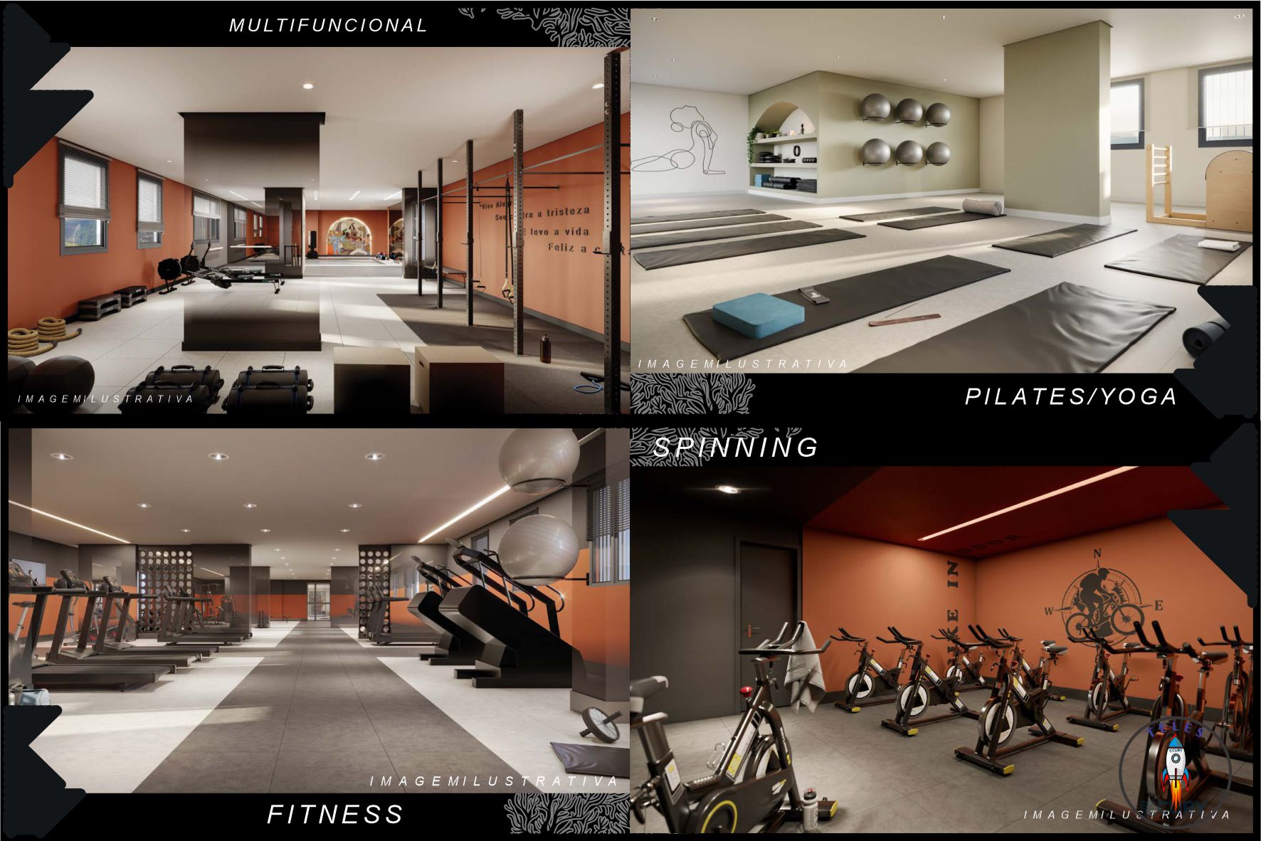 Foto do imóvel: Edifício Residencial com 2 Quartos à Venda, 53 m²em Santo Cristo - Rio de Janeiro