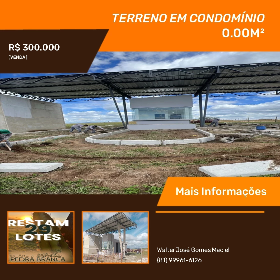 Imagem Terreno em Condomínio à Venda, 616 m² em Altinho - Altinho