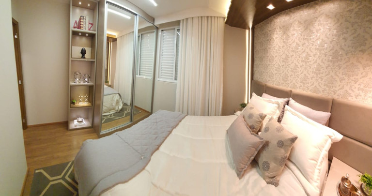 Apartamento com 2 Quartos à Venda, 54 m² em Conjunto Habitacional Inocente Vila Nova Júnior - Maringá