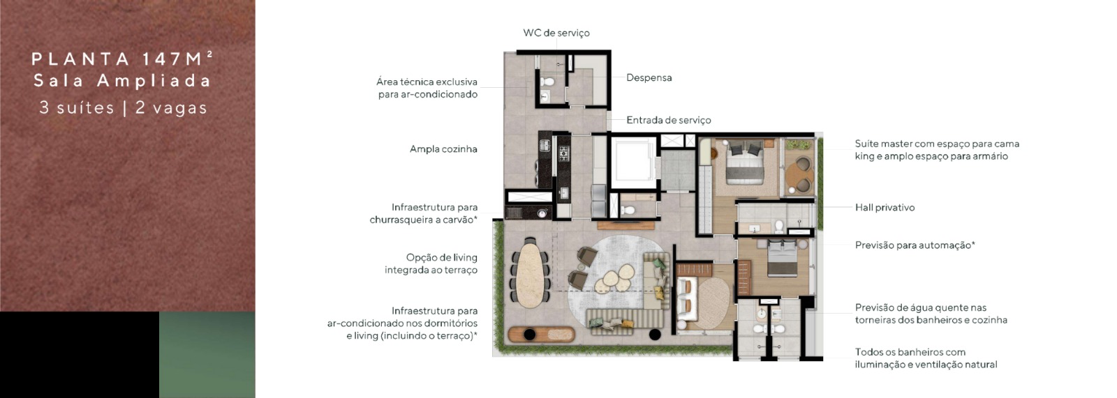 Imagem Apartamento com 4 Quartos à Venda, 194 m²em Moema - São Paulo