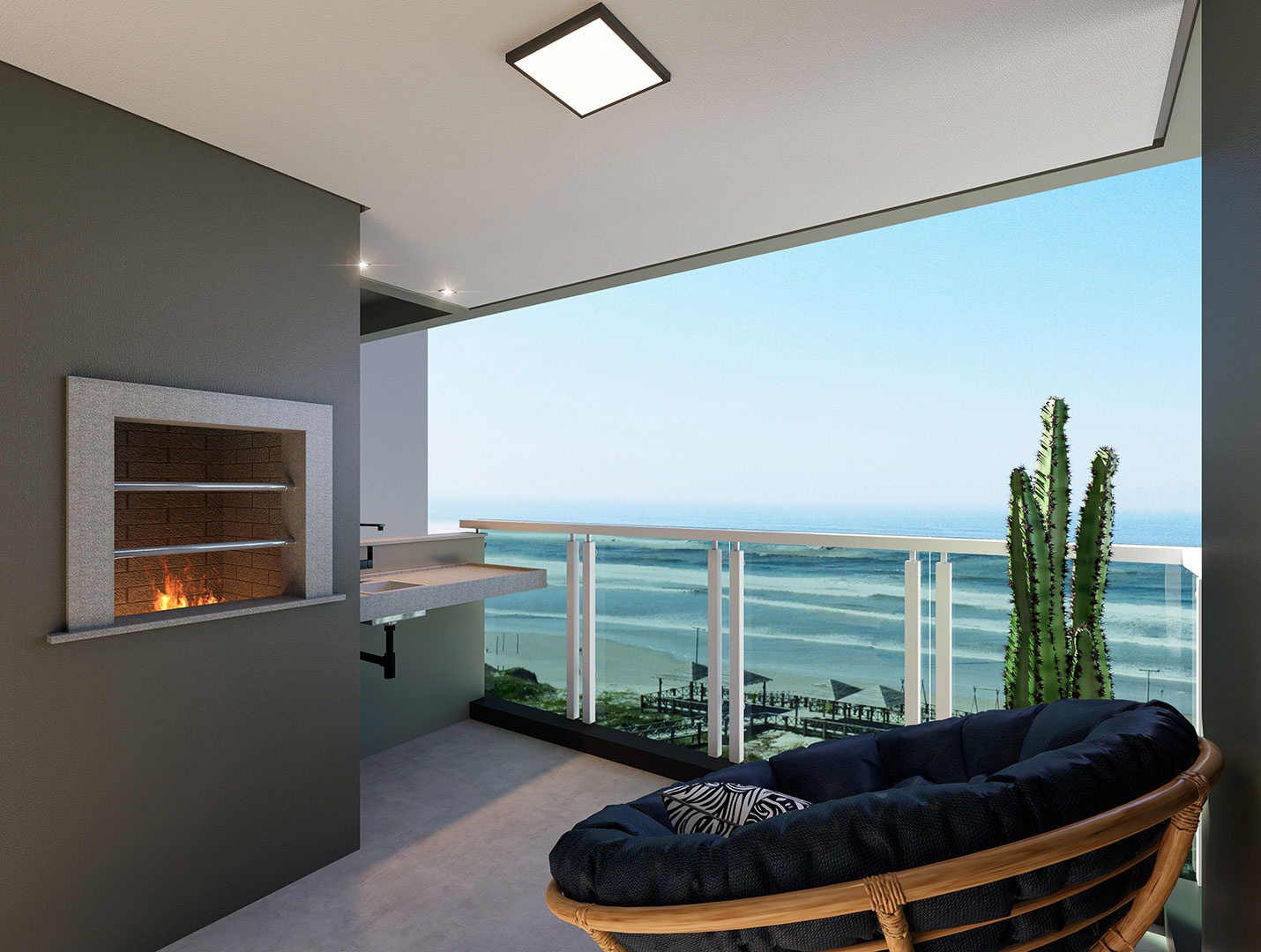 Imagem Apartamento com 3 Quartos à Venda, 92 m² em Balneário Rincão - Balneário Rincão