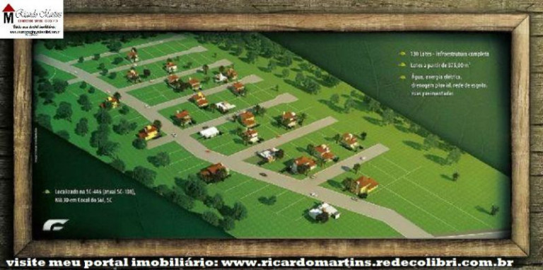 Terreno à Venda,  em Jardim das Palmeiras - Cocal do Sul